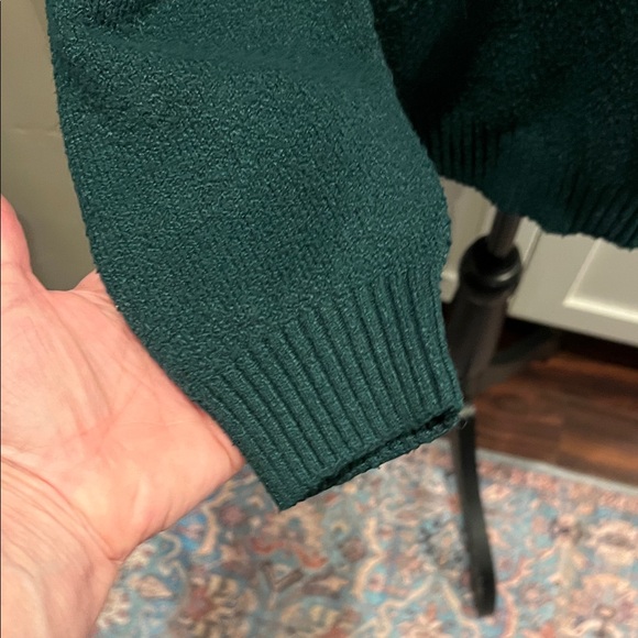 WEATHERPROOF Green Fair Isle Sweater Size XS - Picture 4 of 7
